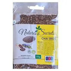 Natures Secrets Chia Seeds 50g