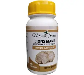 Natures Secrets Lions Mane Capsules 60s