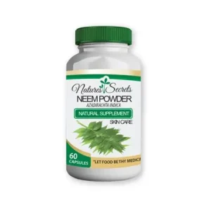 Natures Secrets Neem Powder Capsules 60s