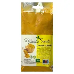 Natures Secrets Organic Turmeric 100g